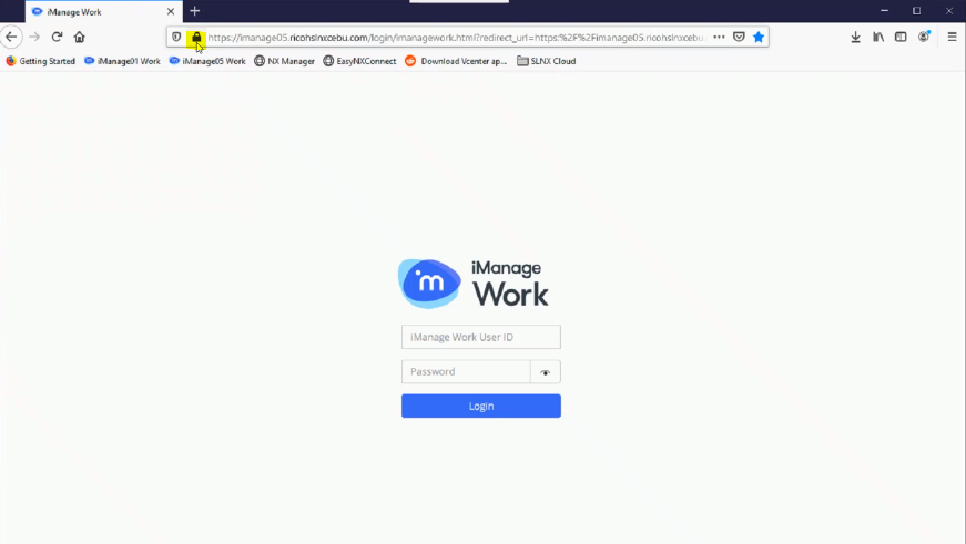 Send to iManage Cloud