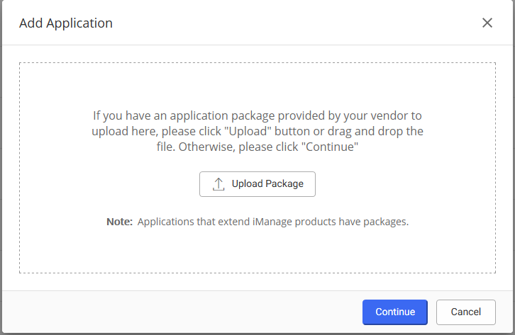 Send to iManage Cloud