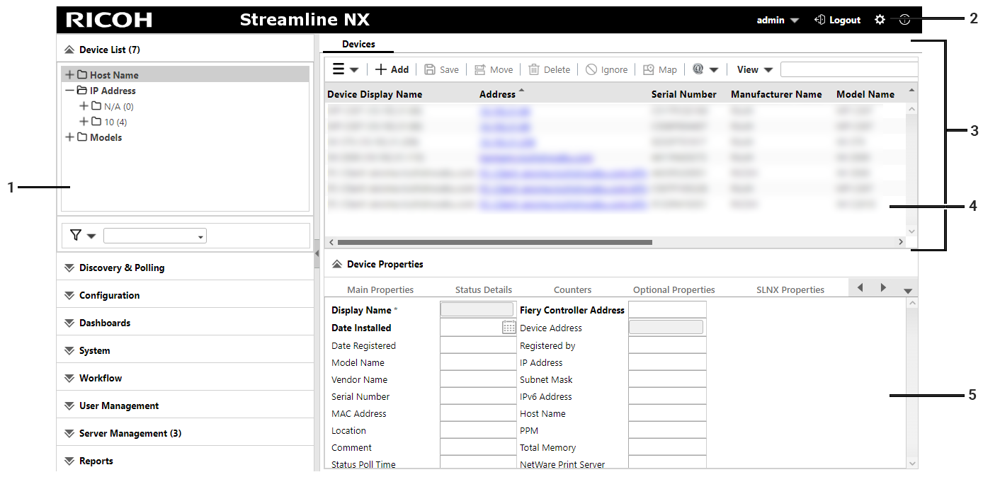 Getting Around the Management Console